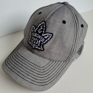 TORONTO MAPLE LEAFS hat - grey/gray flexfit